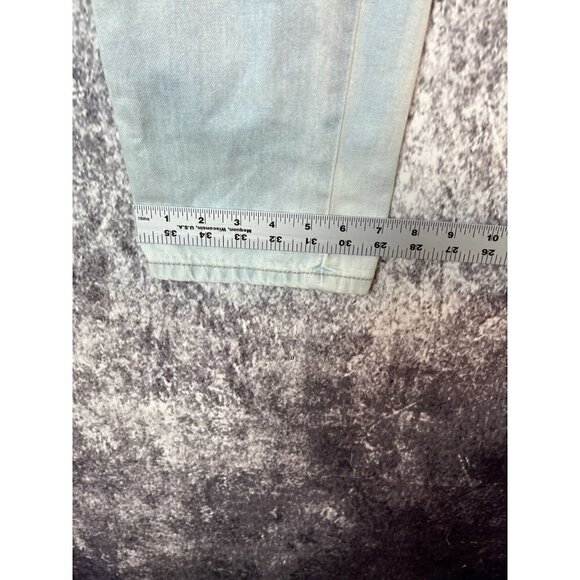 Sincerely Jules Jeans womens 1 / 25 Blue Deconstructed Straight High Rise Retro - Picture 8 of 11